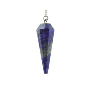 Péndulo hexagonal Lapizlazuli 3cm aprox.